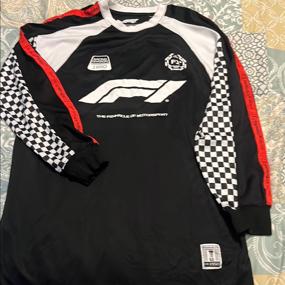 Hybrid Apparel Black and White Checkered Men's Shirt